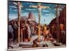 The Calvary, 1457-59 (Oil on Wood)-Andrea Mantegna-Mounted Giclee Print