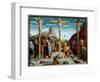 The Calvary, 1457-59 (Oil on Wood)-Andrea Mantegna-Framed Giclee Print