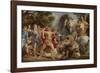 The Calydonian Boar Hunt-Peter Paul Rubens-Framed Art Print