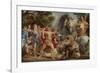 The Calydonian Boar Hunt-Peter Paul Rubens-Framed Art Print