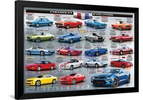 The Camaro Evolution-null-Framed Poster