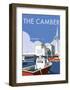 The Camber, Portsmouth V2 - Dave Thompson Contemporary Travel Print-Dave Thompson-Framed Art Print