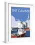 The Camber, Portsmouth V2 - Dave Thompson Contemporary Travel Print-Dave Thompson-Framed Art Print