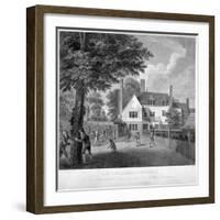 The Camberwell Free Grammar School, Camberwell, London, 1795-William Bromley-Framed Giclee Print