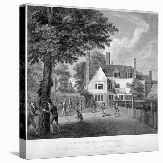 The Camberwell Free Grammar School, Camberwell, London, 1795-William Bromley-Stretched Canvas