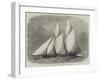 The Cambria, Winner of the International Yacht Race-Edwin Weedon-Framed Giclee Print