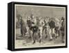 The Cambridge Crew, Winter Training for the Boat Race-Henry Woods-Framed Stretched Canvas