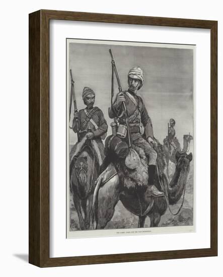 The Camel Corps for the Nile Expedition-Richard Caton Woodville II-Framed Giclee Print