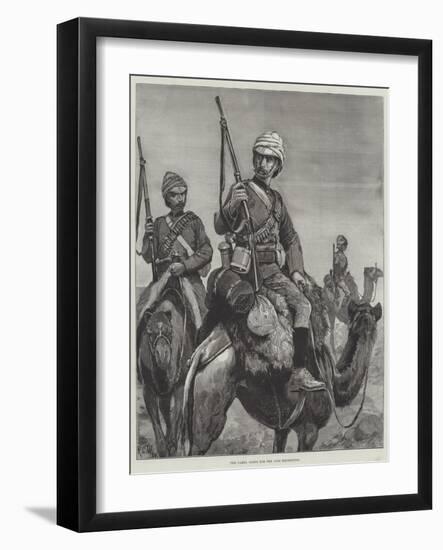 The Camel Corps for the Nile Expedition-Richard Caton Woodville II-Framed Giclee Print