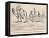 The Camel-Drawn Travelling Organ of Hans Hoffhaimer Organist to the Emperor Maximilian 1st-null-Framed Stretched Canvas