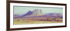 The Camel Train, Condessi, Mount Sinai, 1848-Edward Lear-Framed Giclee Print