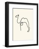 The Camel-Pablo Picasso-Framed Serigraph