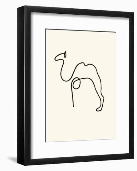 The Camel-Pablo Picasso-Framed Serigraph