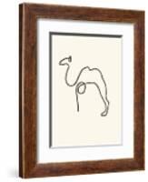 The Camel-Pablo Picasso-Framed Serigraph