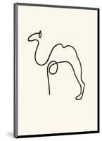 The Camel-Pablo Picasso-Mounted Serigraph