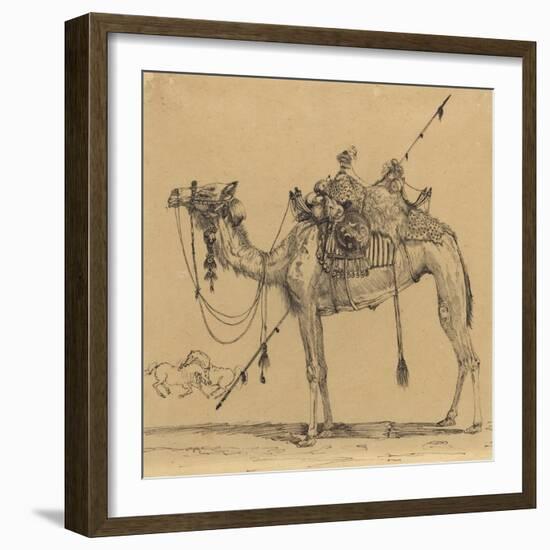 The Camel-Rodolphe Bresdin-Framed Giclee Print