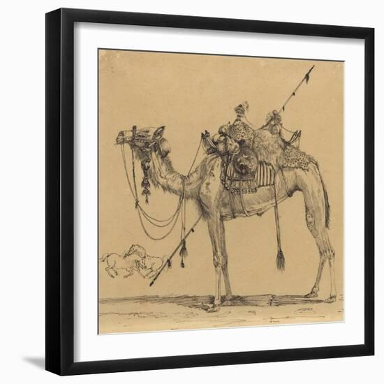 The Camel-Rodolphe Bresdin-Framed Giclee Print