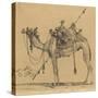 The Camel-Rodolphe Bresdin-Stretched Canvas