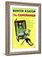 The Cameraman, 1928-null-Framed Art Print