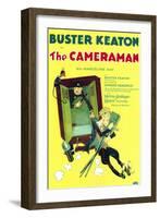 The Cameraman, 1928-null-Framed Art Print