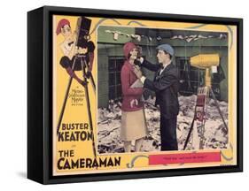 The Cameraman, 1928-null-Framed Stretched Canvas