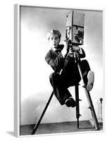 The Cameraman, Buster Keaton, 1928, Newsreel Camera-null-Framed Photo