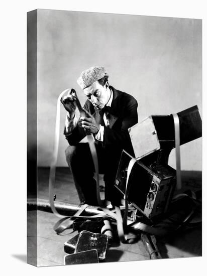 The Cameraman, Buster Keaton, 1928-null-Stretched Canvas