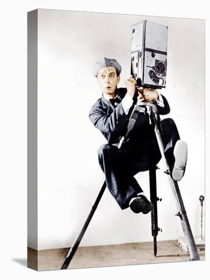 The Cameraman, Buster Keaton, 1928-null-Stretched Canvas