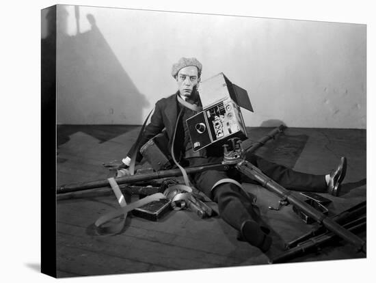 The Cameraman, Buster Keaton, 1928-null-Stretched Canvas