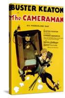 The Cameraman, Buster Keaton, 1928-null-Stretched Canvas