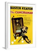 The Cameraman, Buster Keaton, 1928-null-Framed Art Print