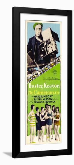 The Cameraman, Buster Keaton, 1928-null-Framed Art Print