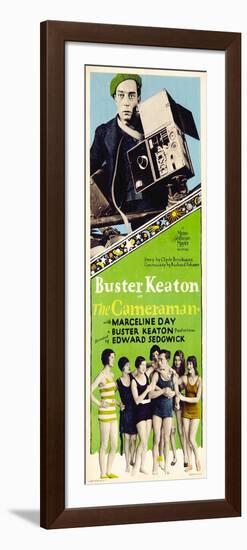 The Cameraman, Buster Keaton, 1928-null-Framed Premium Giclee Print