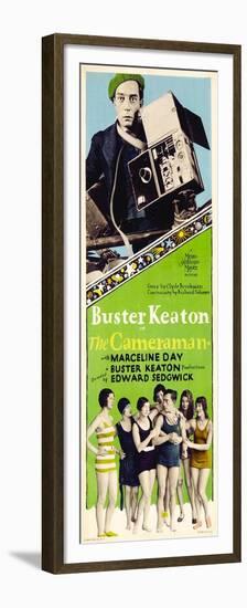 The Cameraman, Buster Keaton, 1928-null-Framed Premium Giclee Print