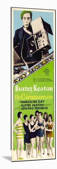 The Cameraman, Buster Keaton, 1928-null-Mounted Premium Giclee Print