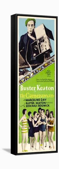 The Cameraman, Buster Keaton, 1928-null-Framed Stretched Canvas