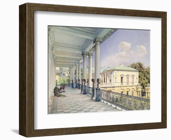 The Cameron Gallery in Tsarskoye Selo, 1859-Luigi Premazzi-Framed Giclee Print