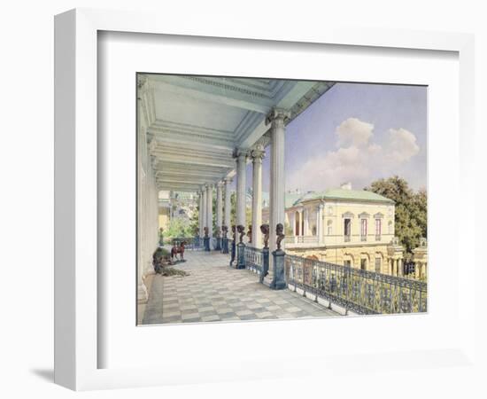 The Cameron Gallery in Tsarskoye Selo, 1859-Luigi Premazzi-Framed Giclee Print