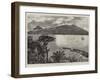 The Cameroons Mountains from Mondole Island-Harry Hamilton Johnston-Framed Giclee Print