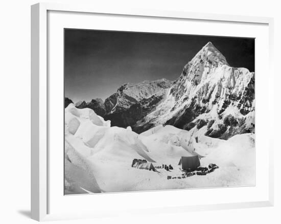 The Camp 2 of the Swiss Expedition-null-Framed Photographic Print