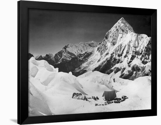 The Camp 2 of the Swiss Expedition-null-Framed Photographic Print