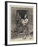 The Camp at Aldershot, on Duty-Robert Walker Macbeth-Framed Giclee Print