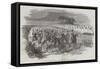 The Camp at Chobham, Arrival of Her Majesty at Magnet Hill-null-Framed Stretched Canvas