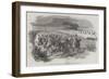 The Camp at Chobham, Arrival of Her Majesty at Magnet Hill-null-Framed Giclee Print