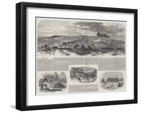 The Camp at Chobham-null-Framed Giclee Print