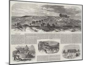 The Camp at Chobham-null-Mounted Giclee Print