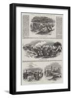 The Camp at Chobham-null-Framed Giclee Print