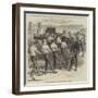 The Camp at Shoeburyness, the Competition for the Army Prizes-null-Framed Giclee Print