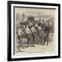 The Camp at Shoeburyness, the Competition for the Army Prizes-null-Framed Giclee Print