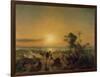 The Camp at Staoueli, 1830-Theodore Gudin-Framed Giclee Print